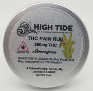 250mg THC PAIN RUB *High Tide Edibles