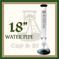 WATERPIPE - 18" Beaker w/ Diffuser downstem  - Dark Blue *Cap & Stem Provisions