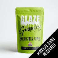 500mg Sour Green Apple Gummies *Glaze