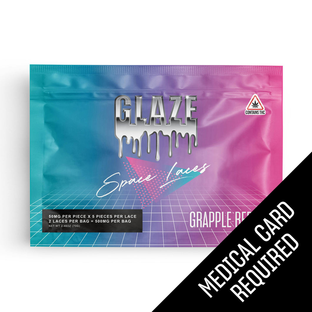 500mg Grapple Berry Space Laces *Glaze