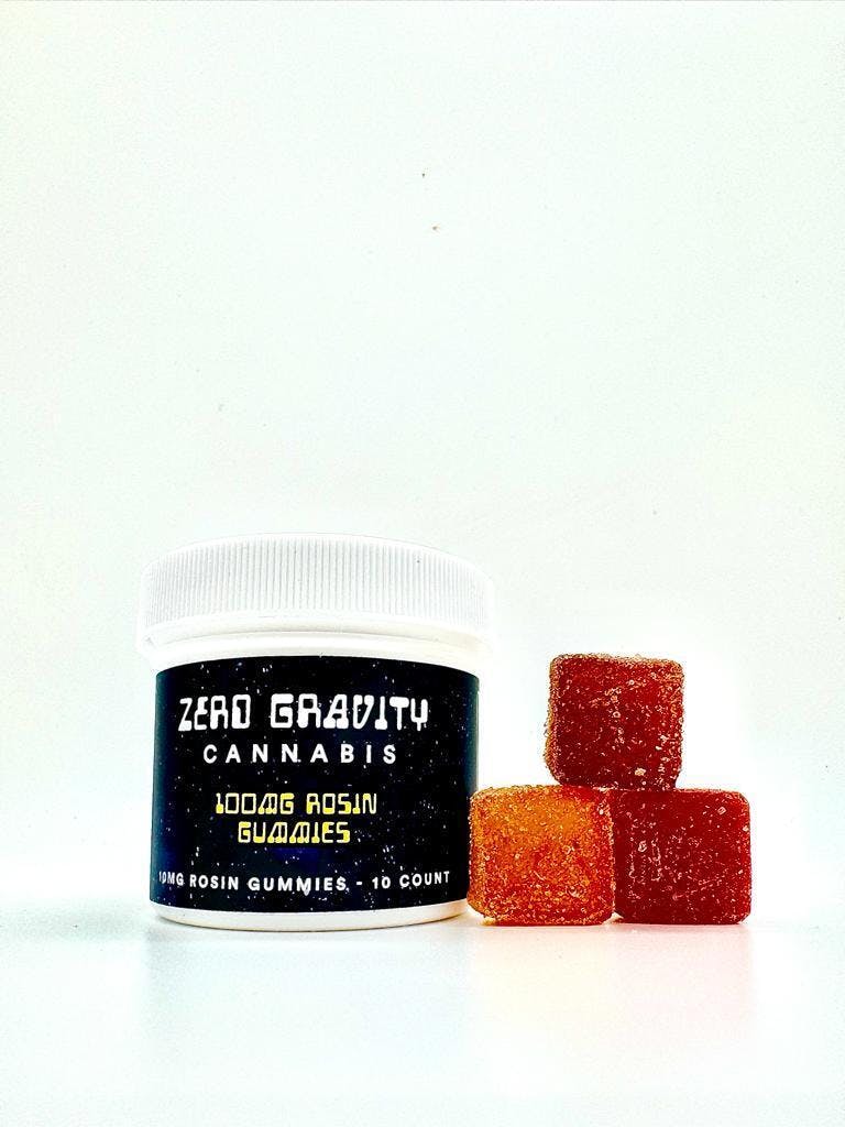 100mg ROSIN Gummies *Zero Gravity Extracts