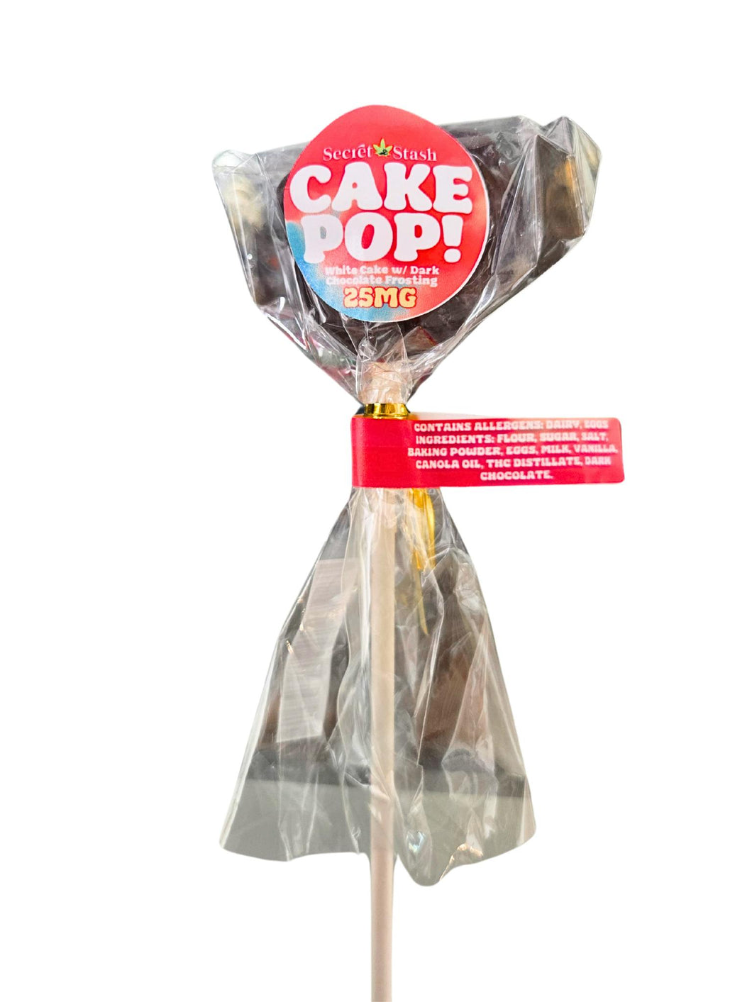 Secret Stash | Cake Pop | Dark Chocolate | 25mg