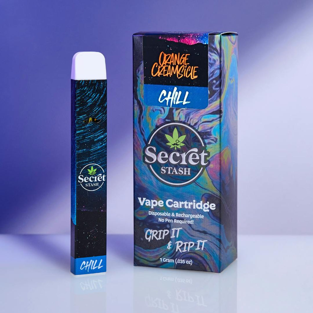 Secret Stash | Disposable Cart | Chill | Orange Creamsicle | 1g (NEW)