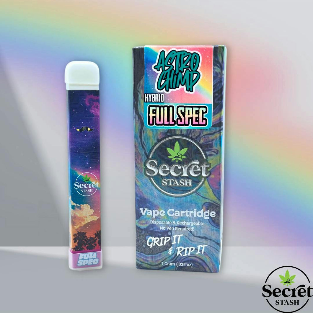 Secret Stash | Full Spectrum Disposable Cartridge | Astro Chimp | 1g