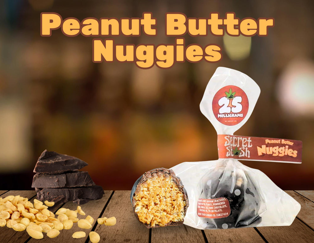 Secret Stash | Peanut Butter Nuggies | 25mg