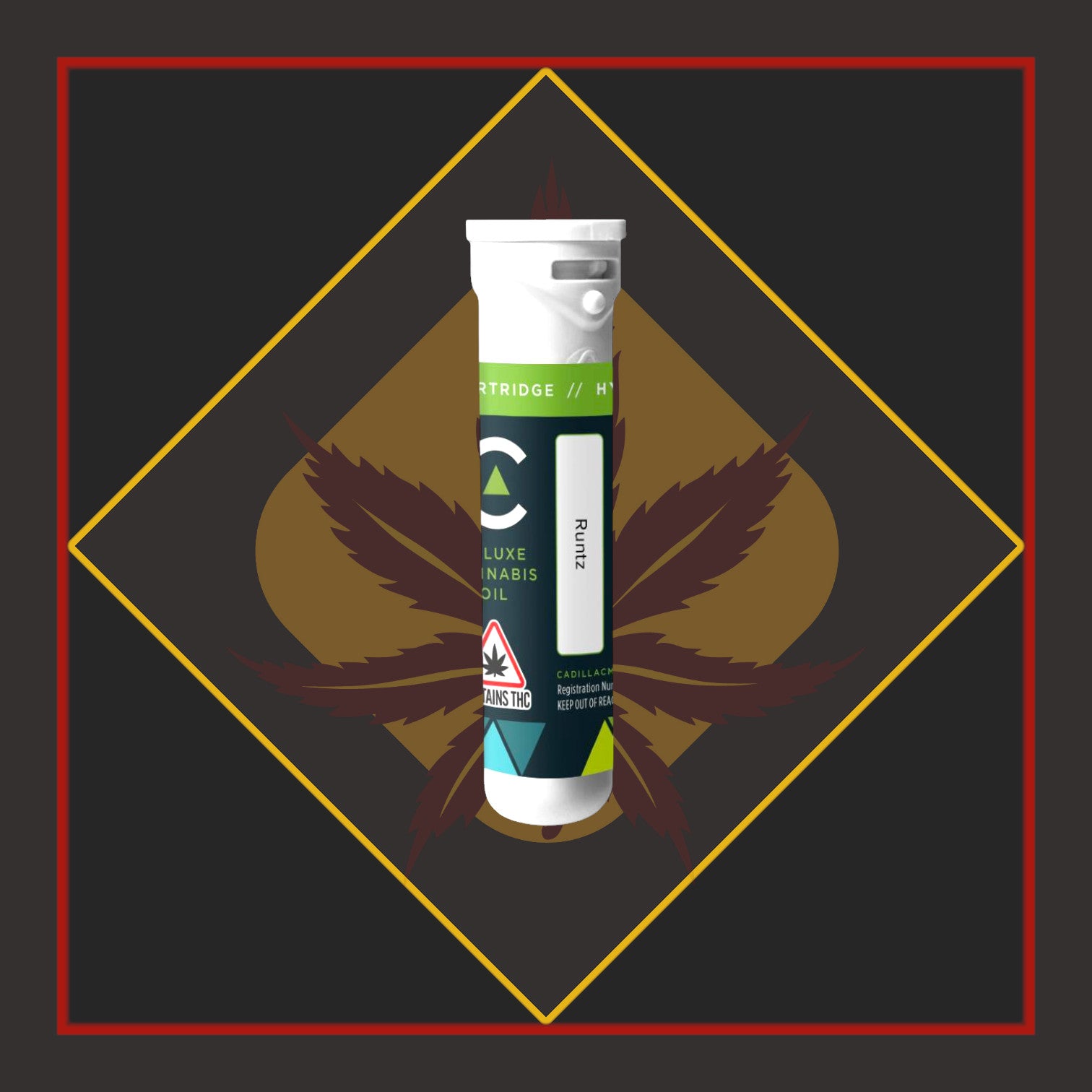 1g Distillate Cartridge - Runtz - HYBRID *Cadillac