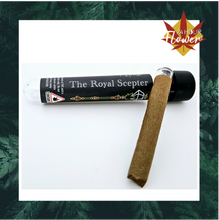 Load image into Gallery viewer, Conda Cake ROYAL SCEPTER (INDICA/HYBRID) - 2g HEMP BLUNT w/ Reusable Glass Tip!
