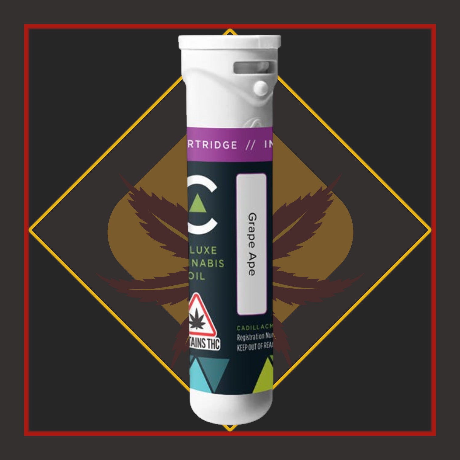 elfbar nachfüll pod läuft aus Canntropy THCX Cartridge Grape Ape, THCX 10 %, 1 ml main image 0