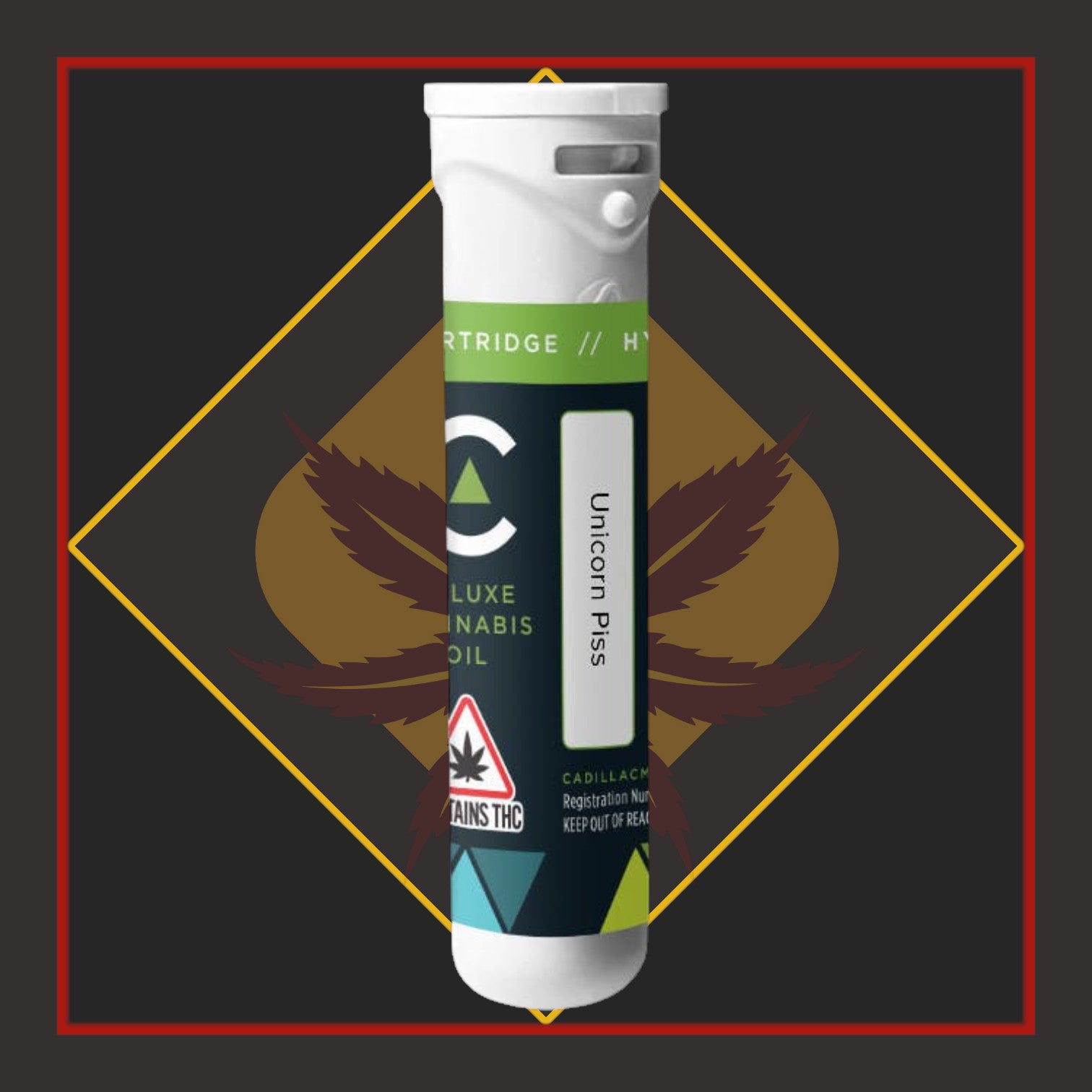 1g Distillate Cartridge - Unicorn Piss - HYBRID *Cadillac