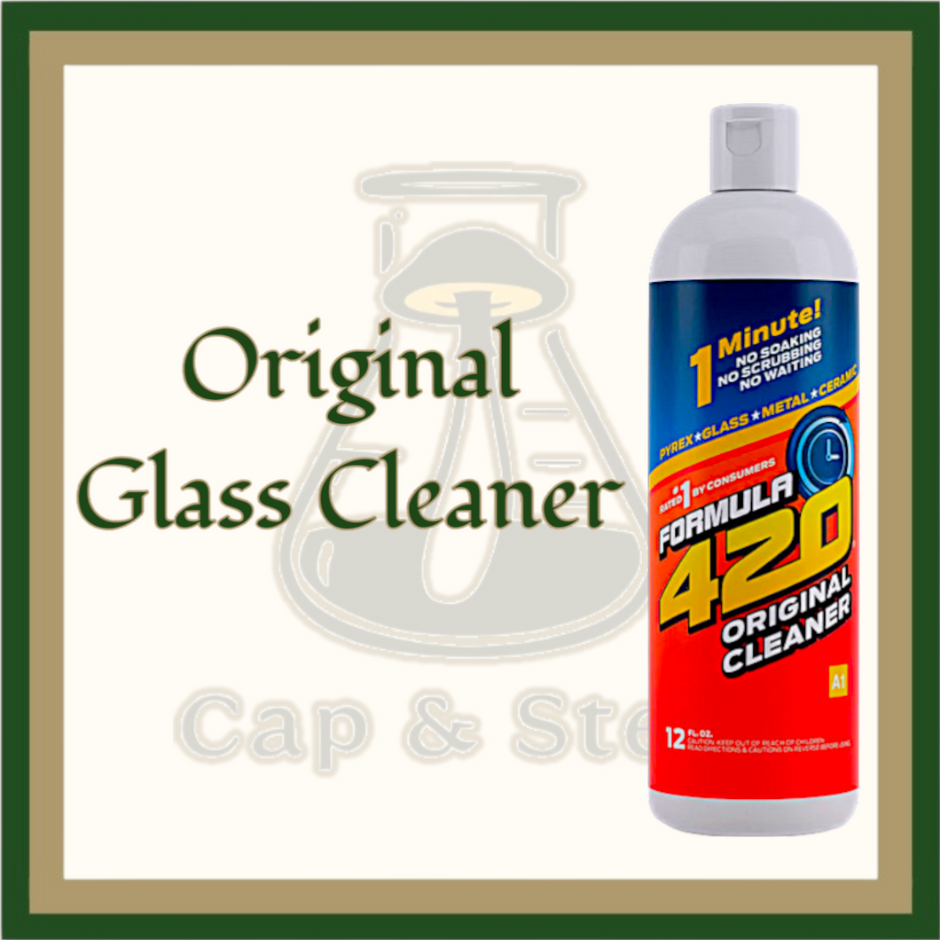 CLEANER - Formula 420 Glass Metal Ceramic Pipe Cleaner 12oz *Cap & Stem Provisions