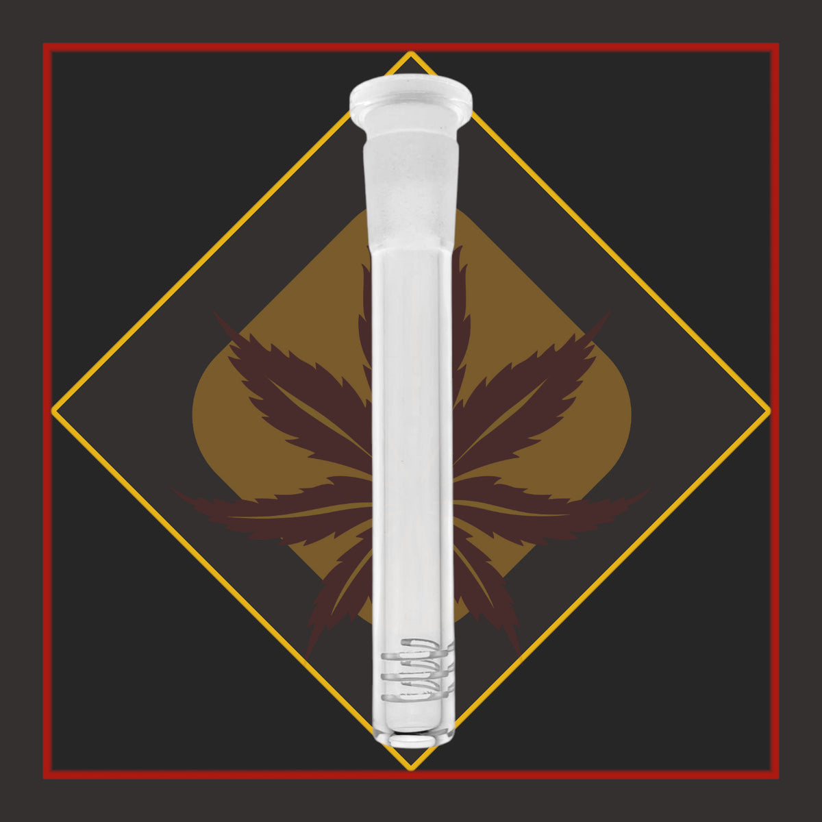 5" Glass Downstem