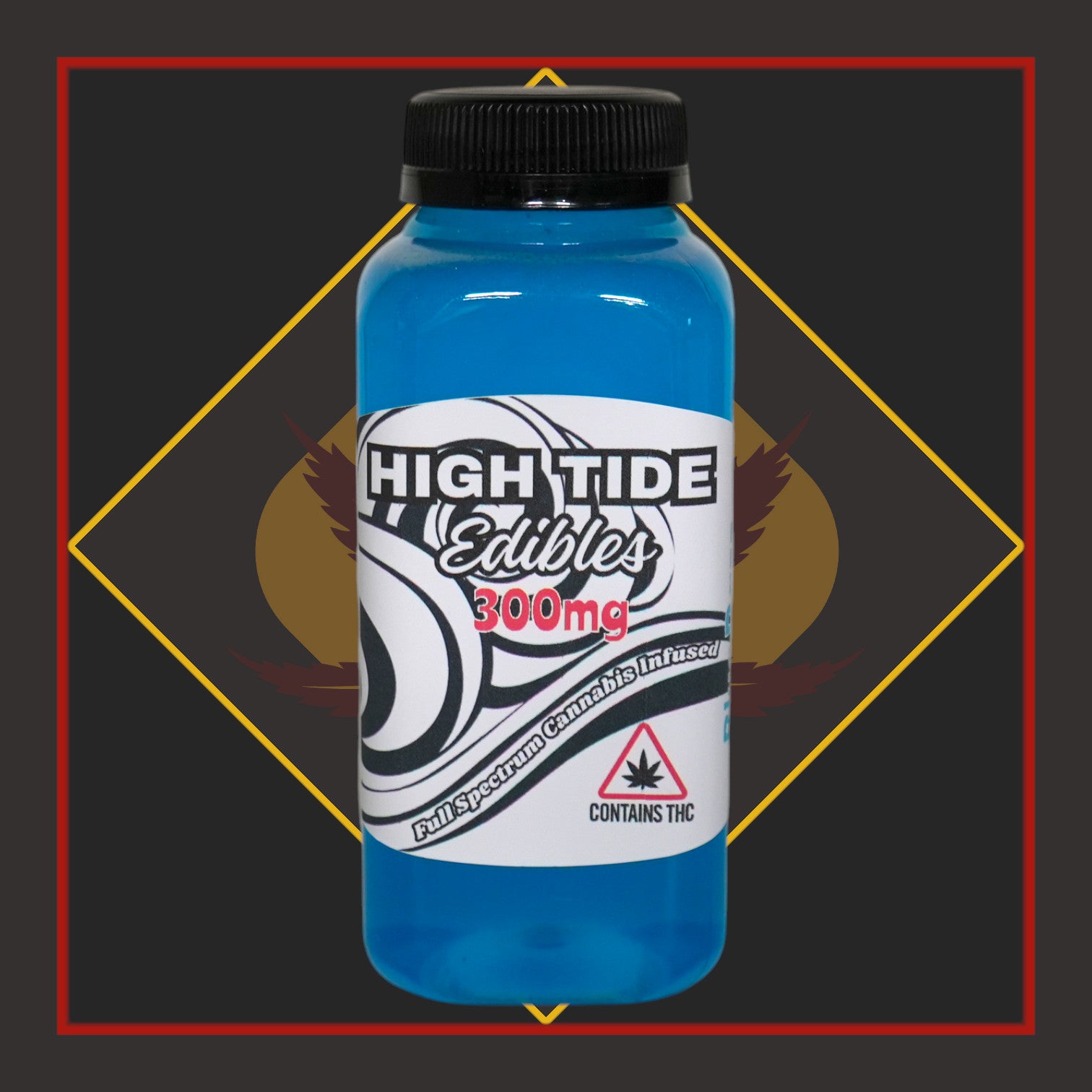 300mg Drink - Blue Raspberry *High Tide Edibles