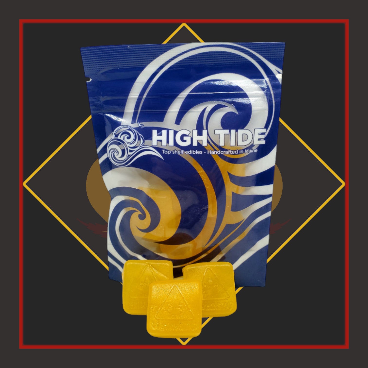 100mg Gummies - Pineapple *High Tide Edibles