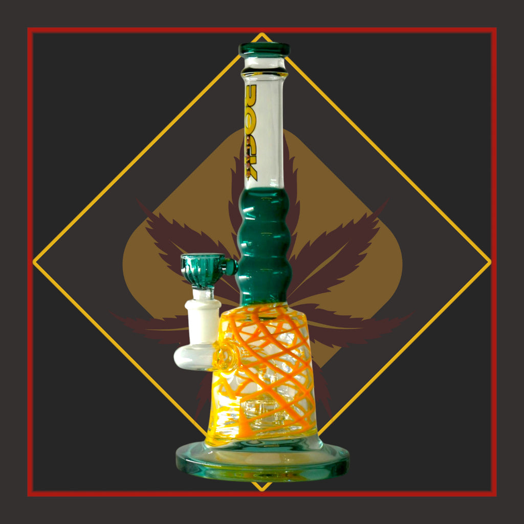 8" Showerhead Perc Straight Tube