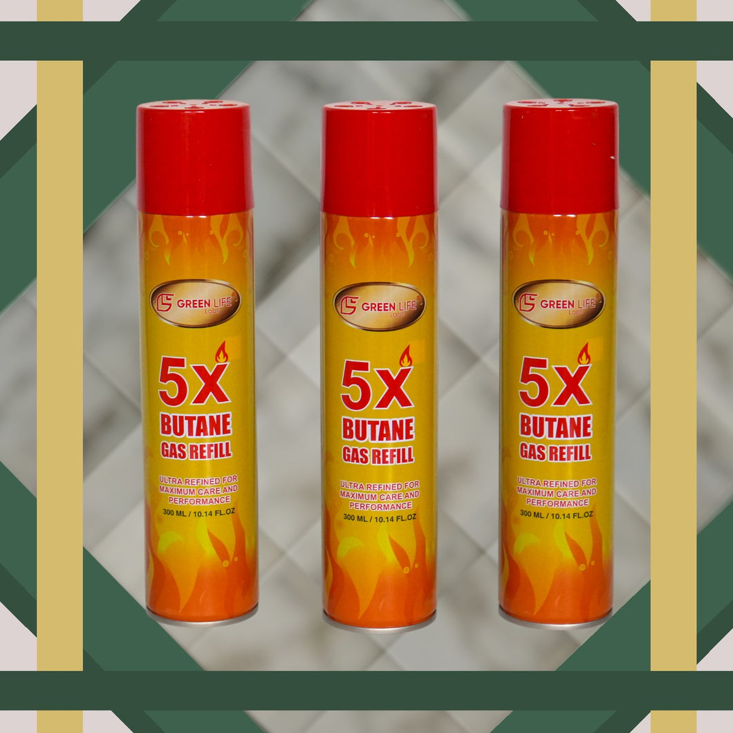 BUTANE - Green Life Labs Ultra Refined Butane 300ml *Cap & Stem Provisions