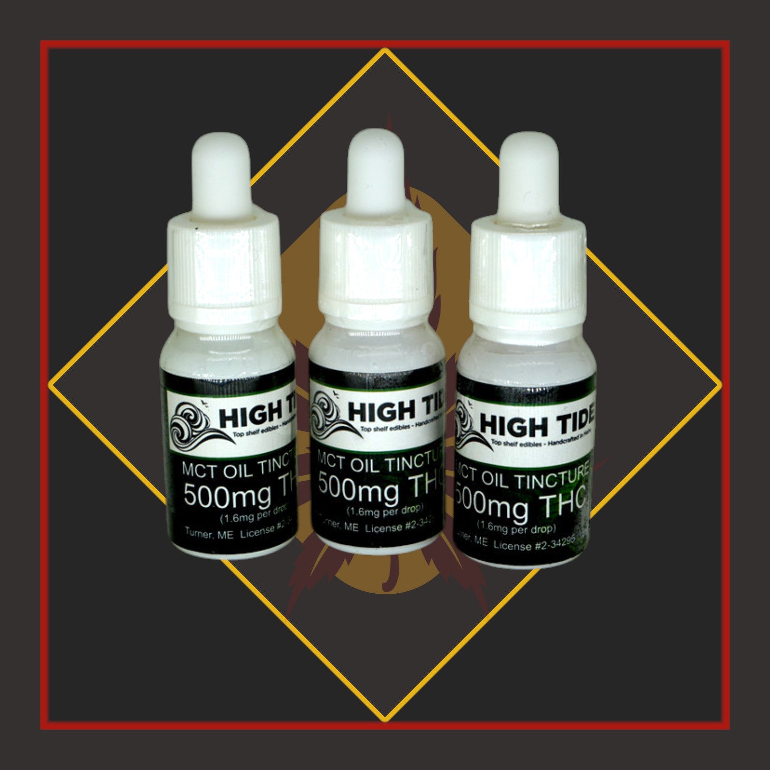 15ml 500mg THC Tincture *High Tide Edibles