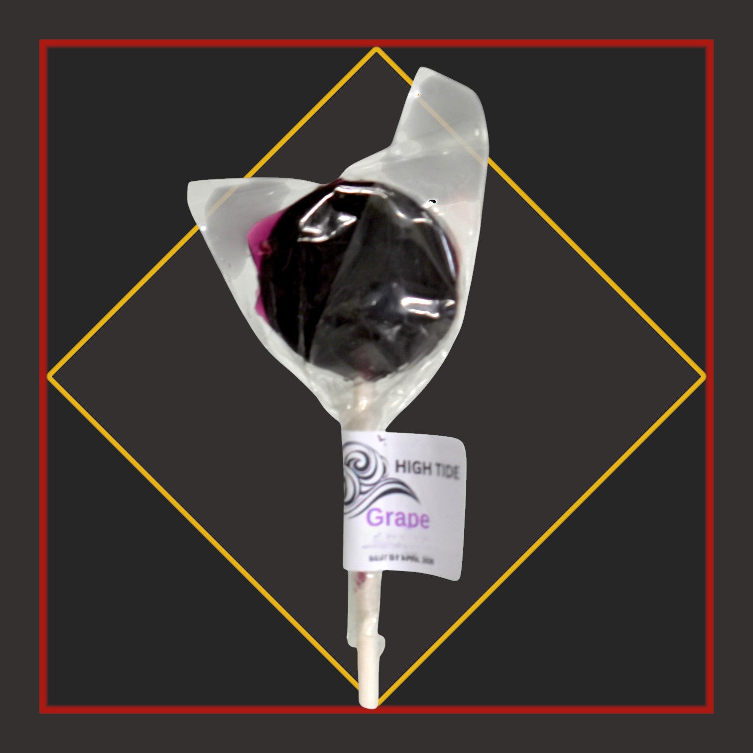 100mg Lollipop - Grape *High Tide Edibles