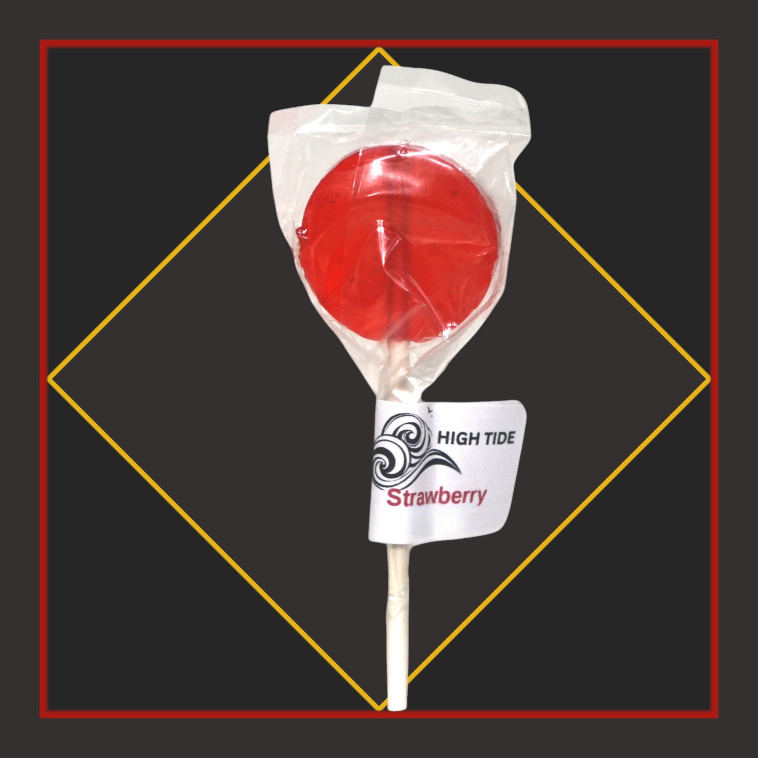 100mg Lollipop - Strawberry *High Tide Edibles