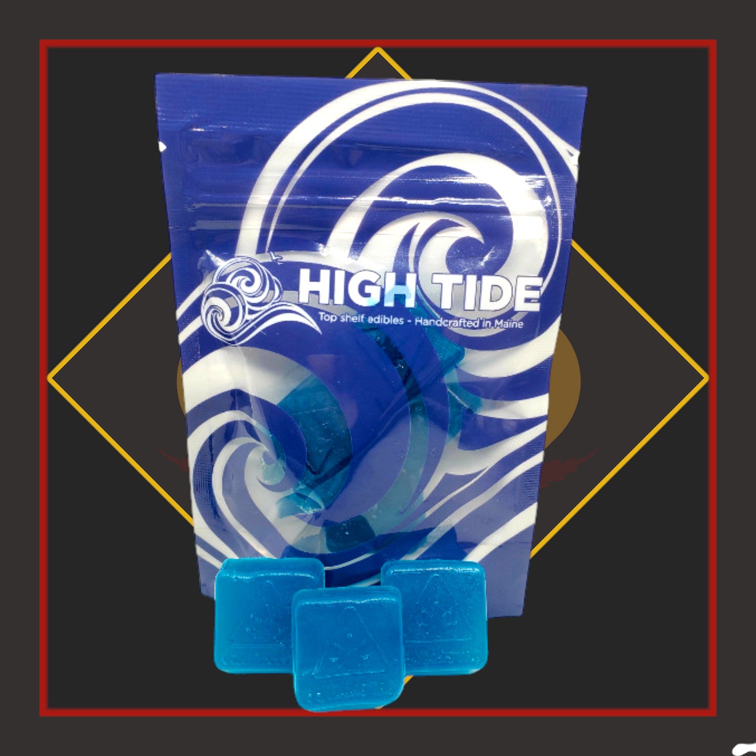 100mg Gummies - Wild Maine Blueberry *High Tide Edibles