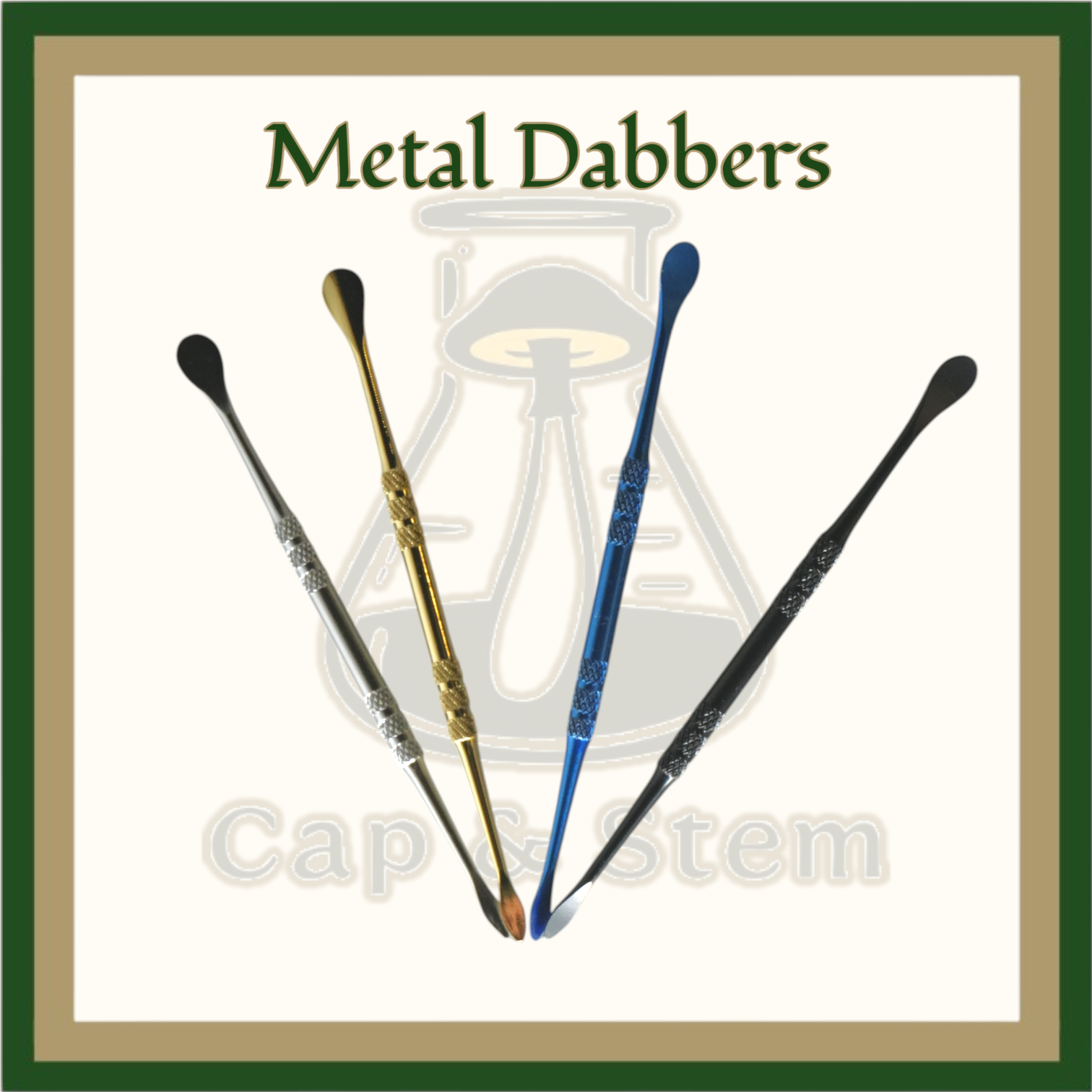 DABBERS - Large Metal Dabber *Cap & Stem Provisions