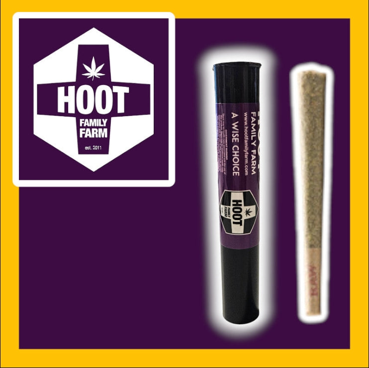 Super Lemon Haze 1G King Size Pre-Roll - SATIVA *Hoot Family Farms