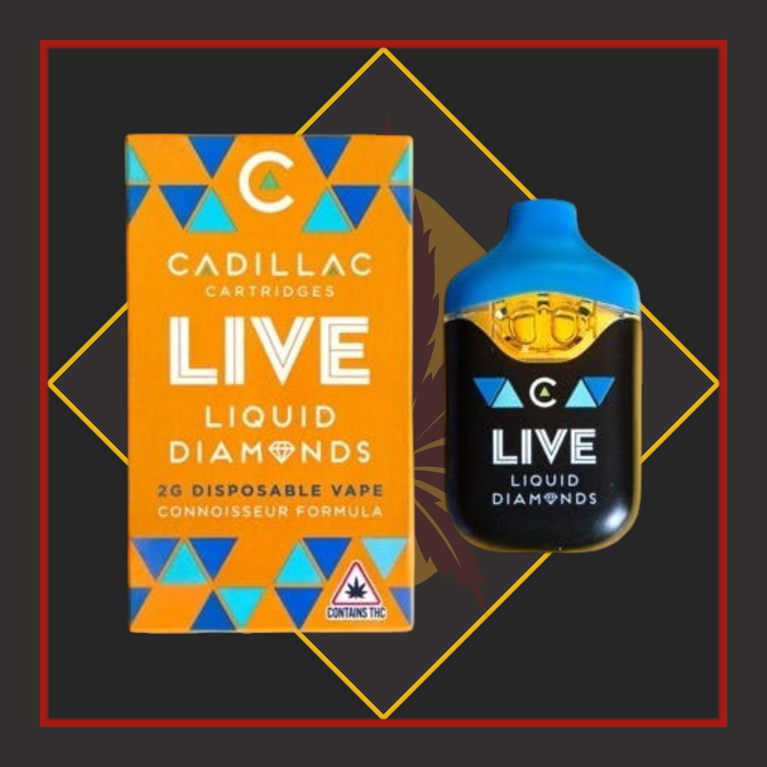 2g Liquid Diamonds Disposable - Blue Zushi x Pineapple Fizz *Cadillac