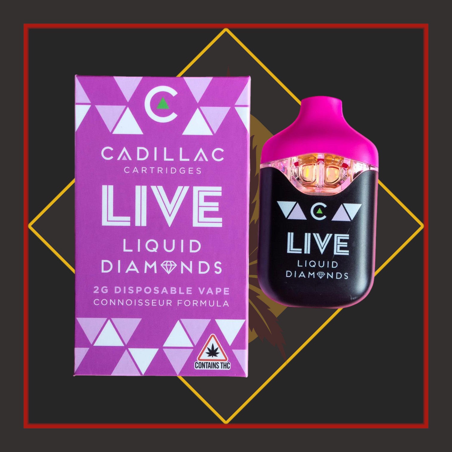 2g Liquid Diamonds Disposable - Strawberry Milk x Slurty *Cadillac
