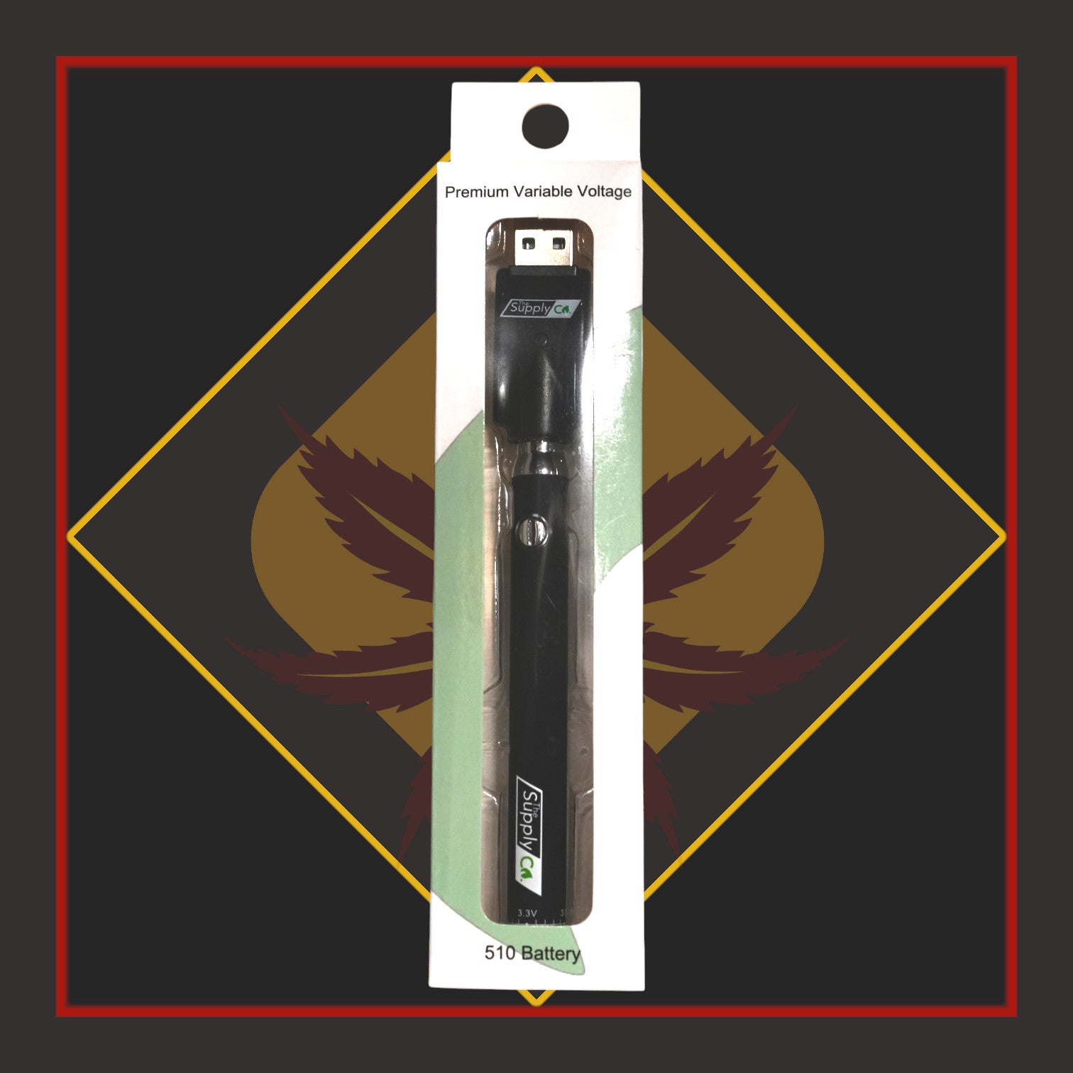 Premium Variable Voltage Pen Battery (3.3V - 4.8V)