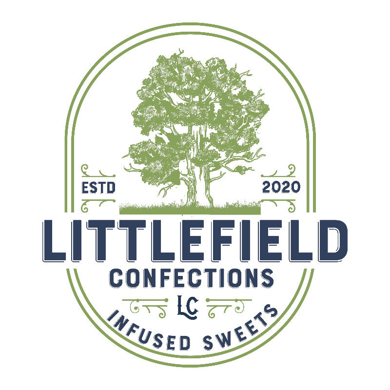 100mg Full Spectrum Gummies - Guava Champagne *Littlefield Confections