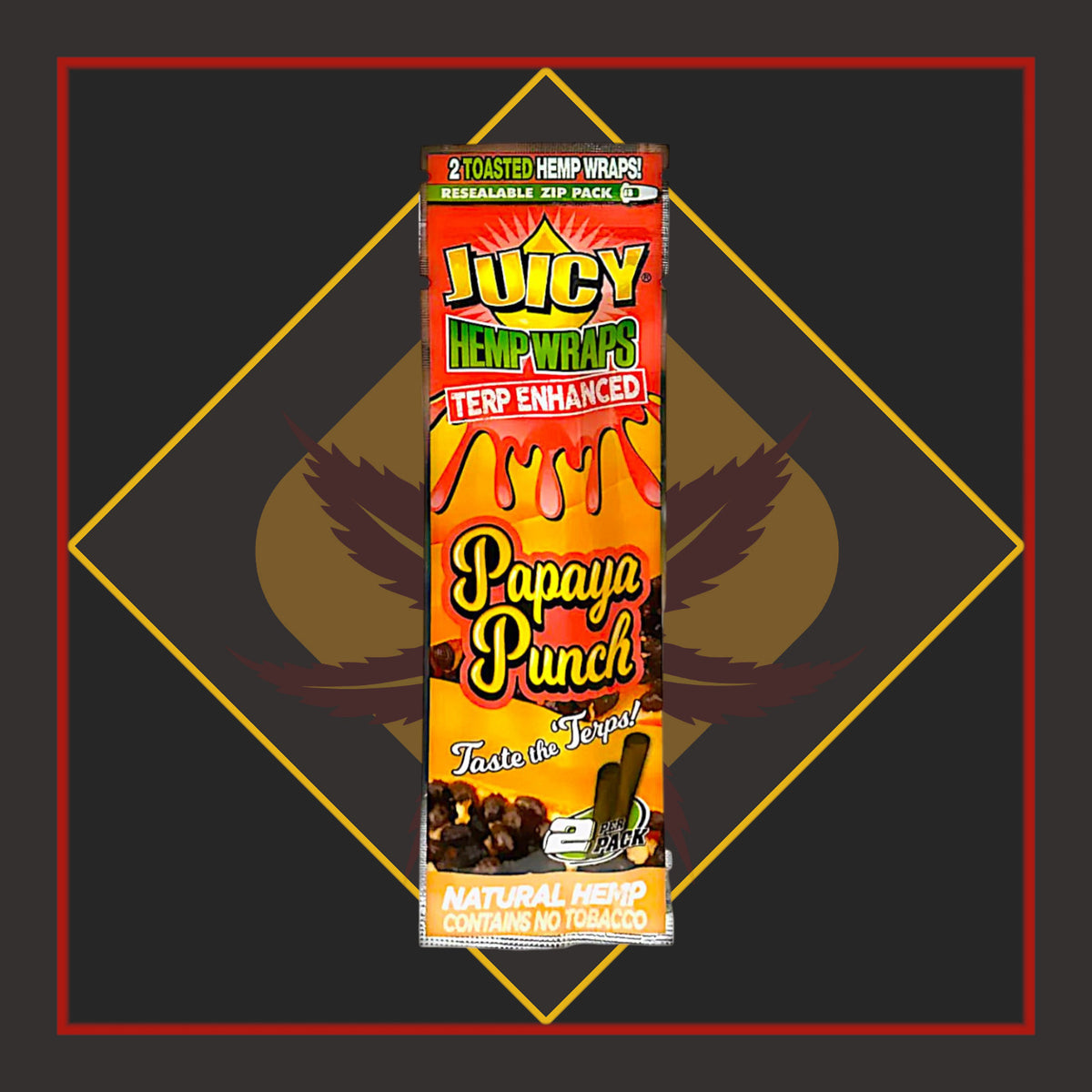 Juicy Jay Hemp Wraps - Papaya Punch
