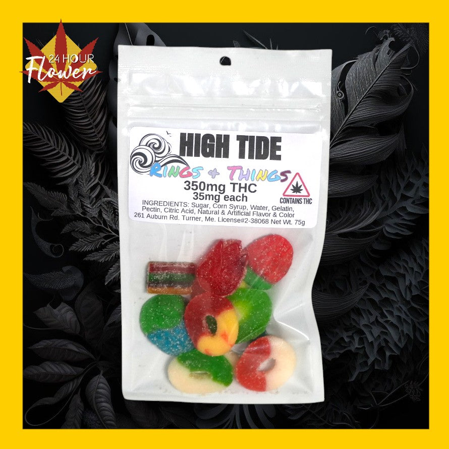 350mg Assorted Rings & Things *High Tide Edibles