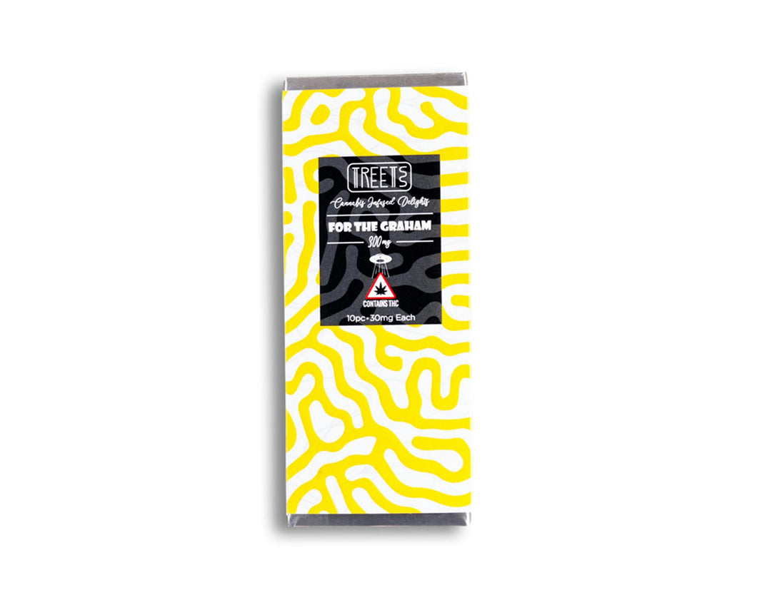 300mg For the Graham THC Treets Bar *Brigid Farms