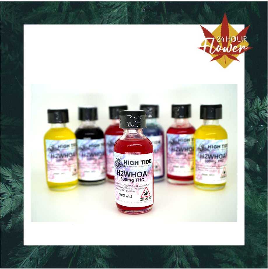300mg FRUIT PUNCH H2WOA *High Tide Edibles